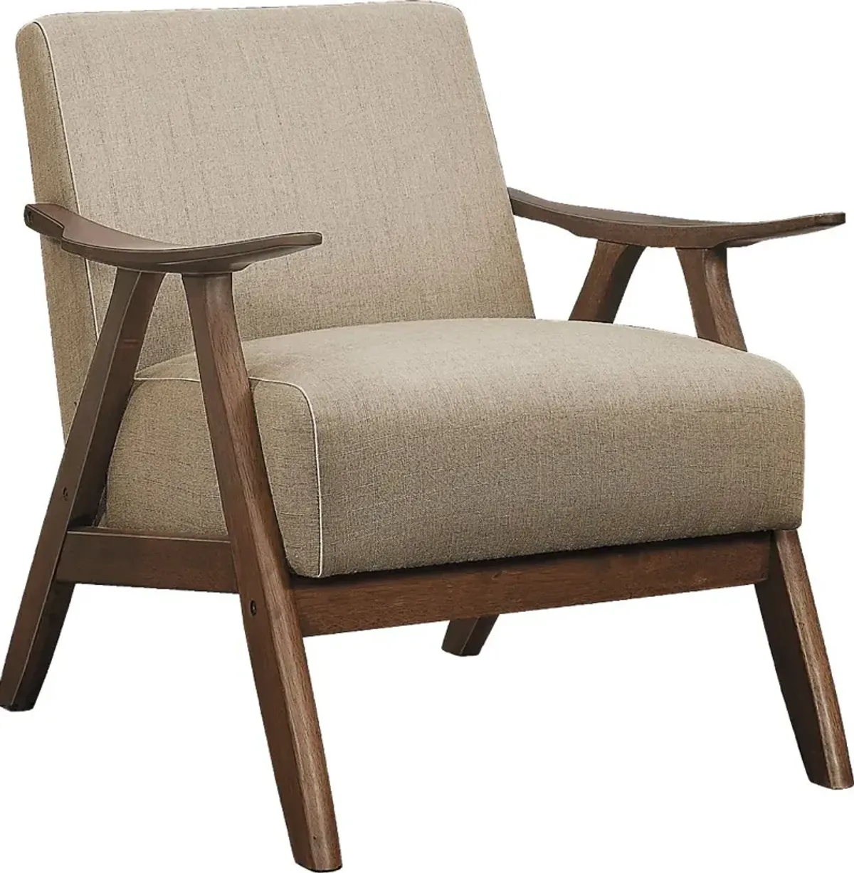 Shinano Brown Accent Chair