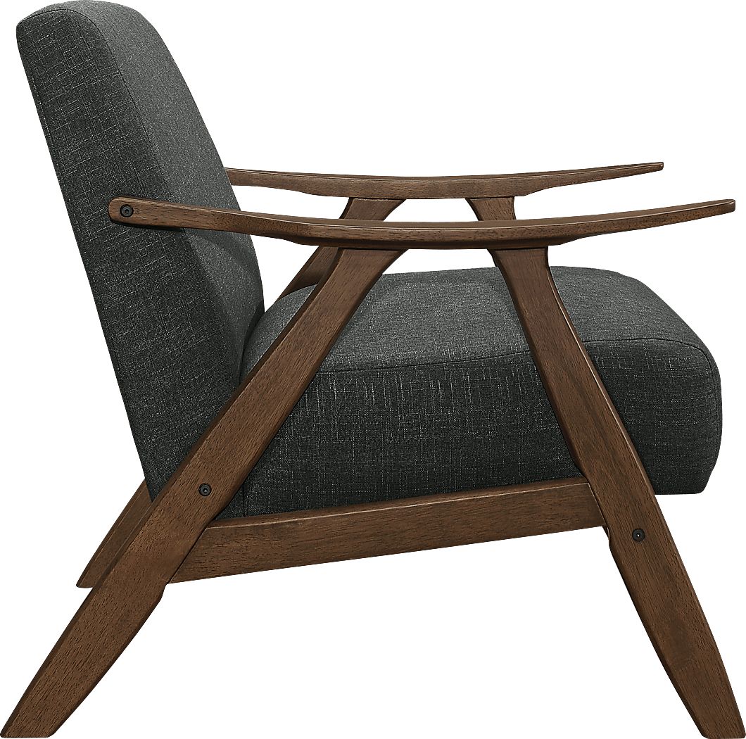 Shinano Dark Gray Accent Chair