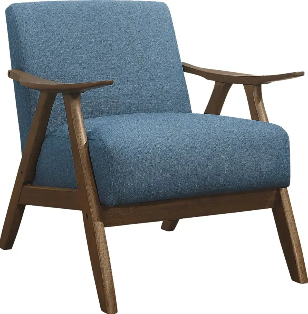 Shinano Blue Accent Chair