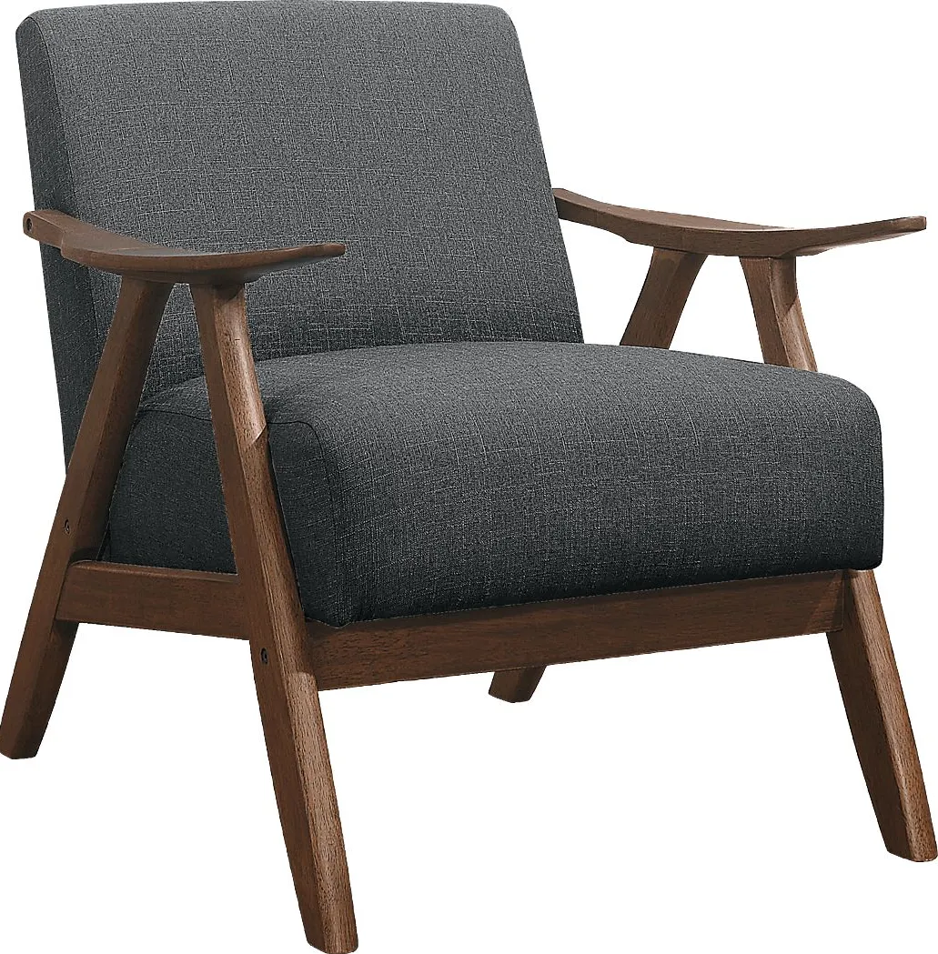 Shinano Gray Accent Chair