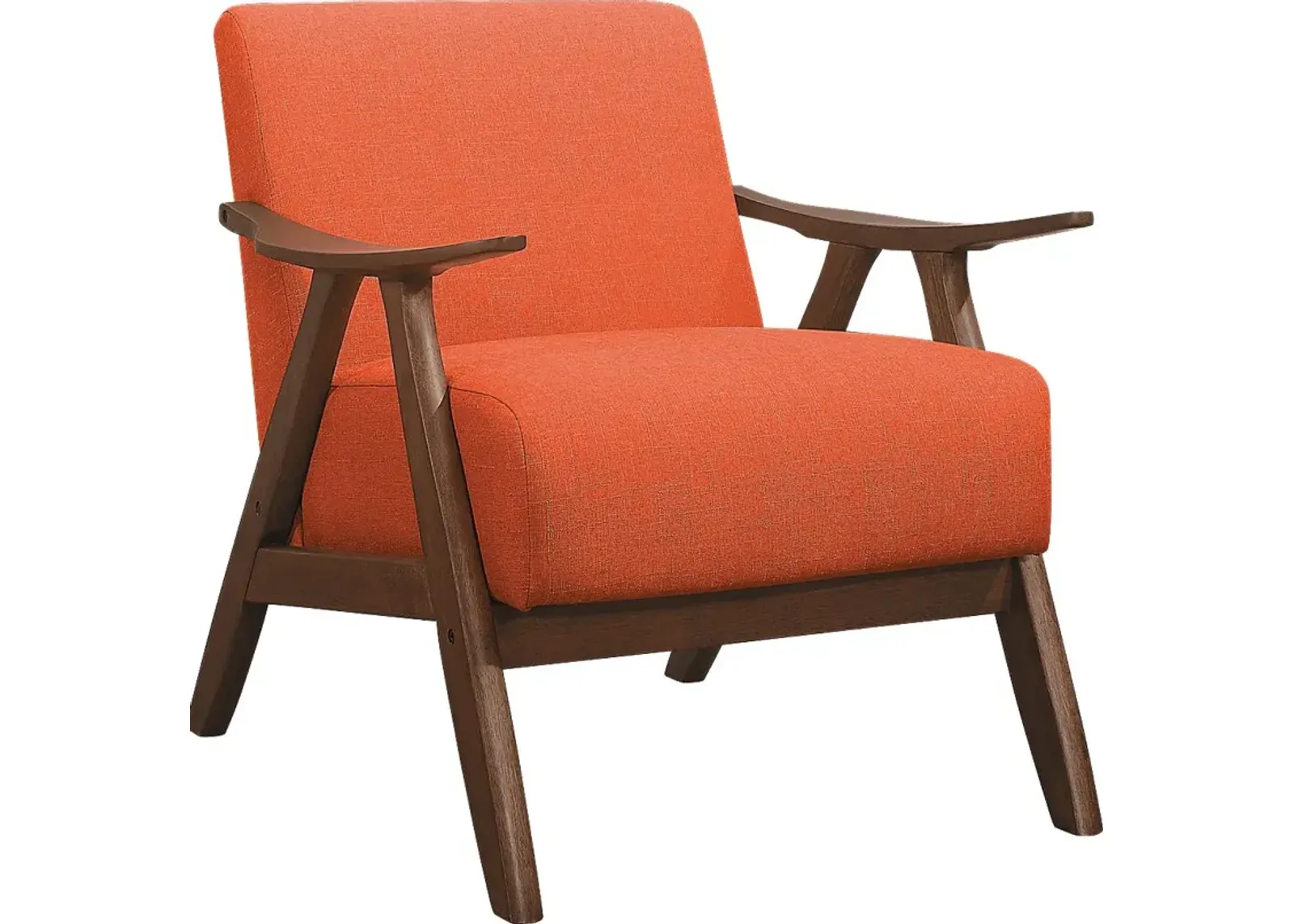 Shinano Orange Accent Chair