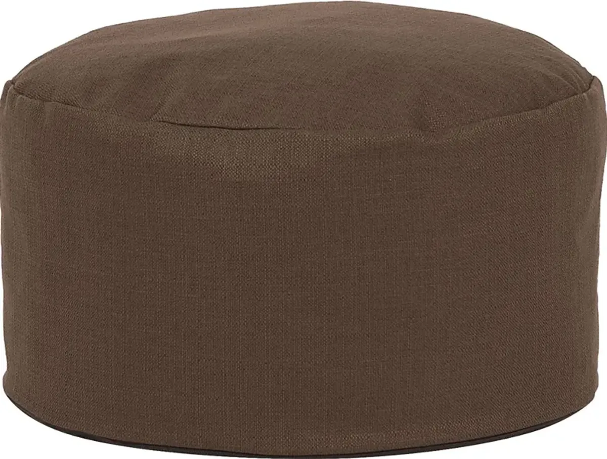 Hartline Brown Pouf