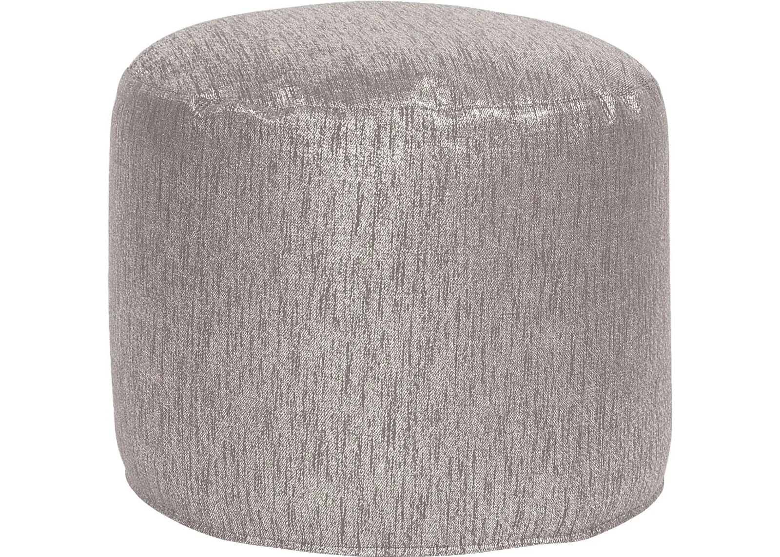 Marbee Gray Pouf