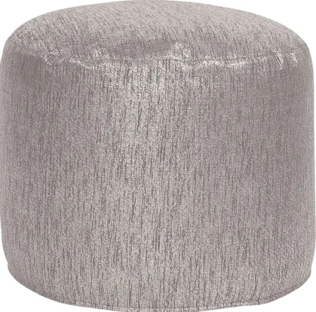 Marbee Gray Pouf