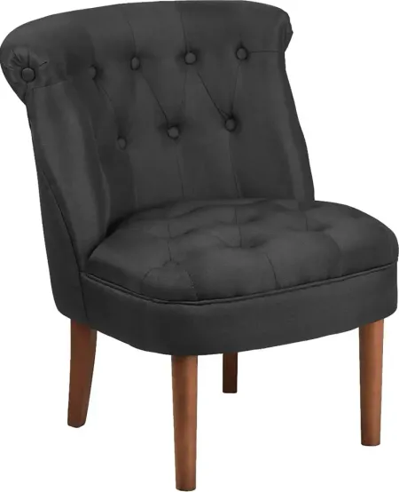 Kenilworth Black Accent Chair