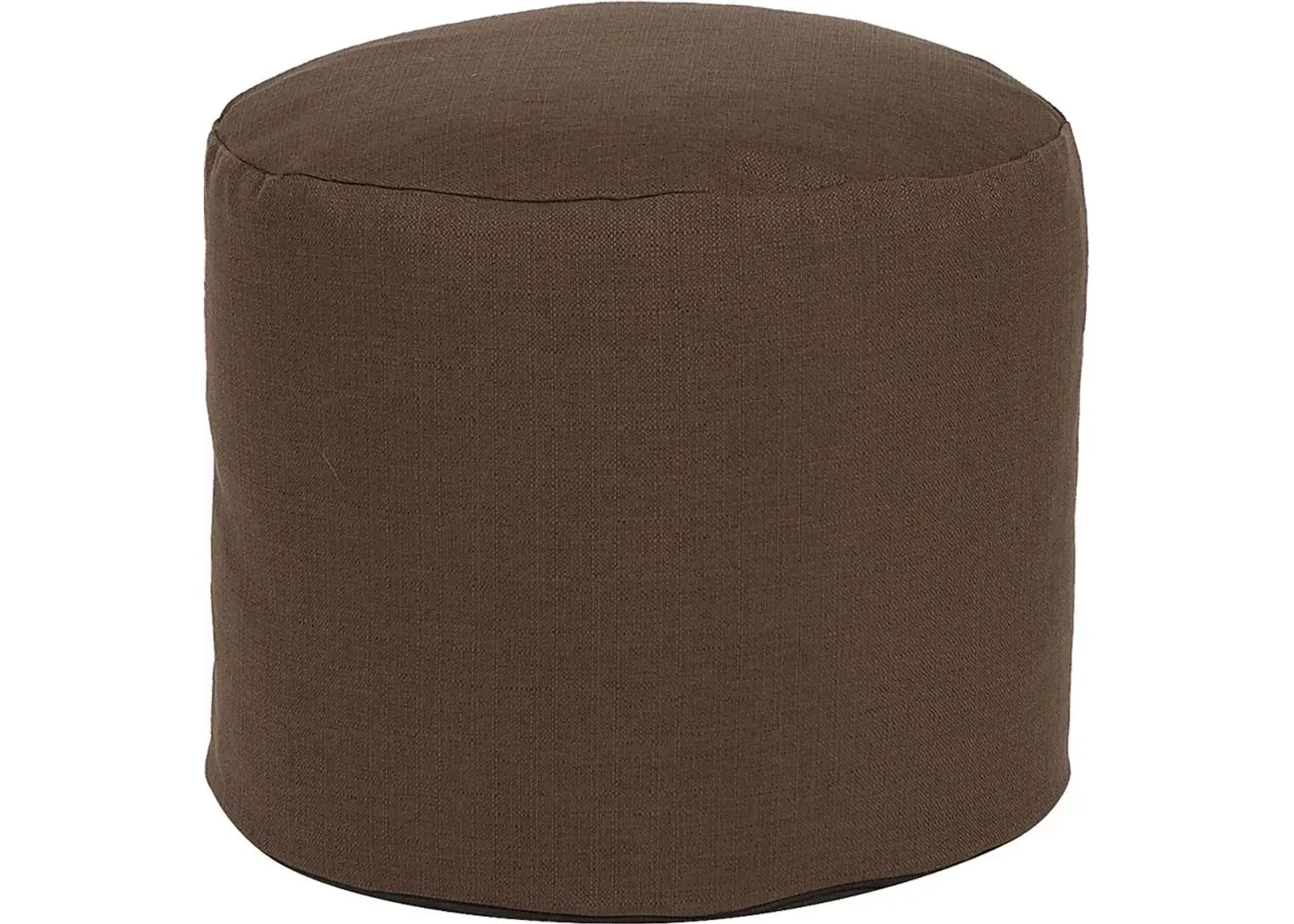 Henninger Brown Pouf