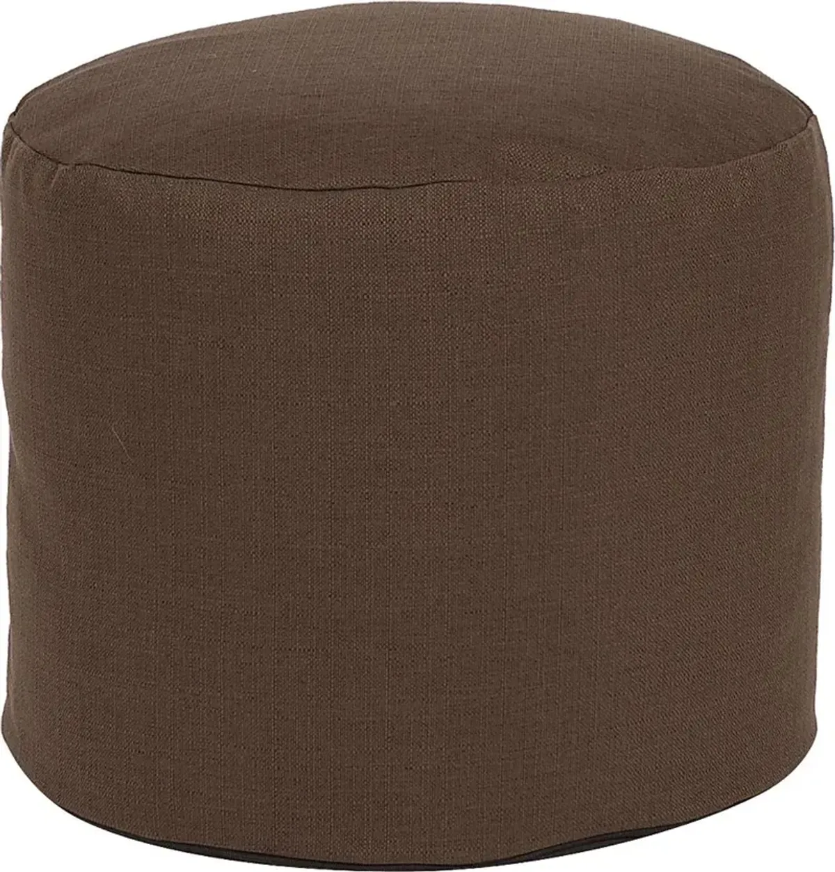 Henninger Brown Pouf