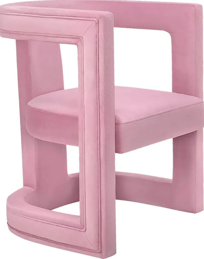 Munsey Pink Accent Chair