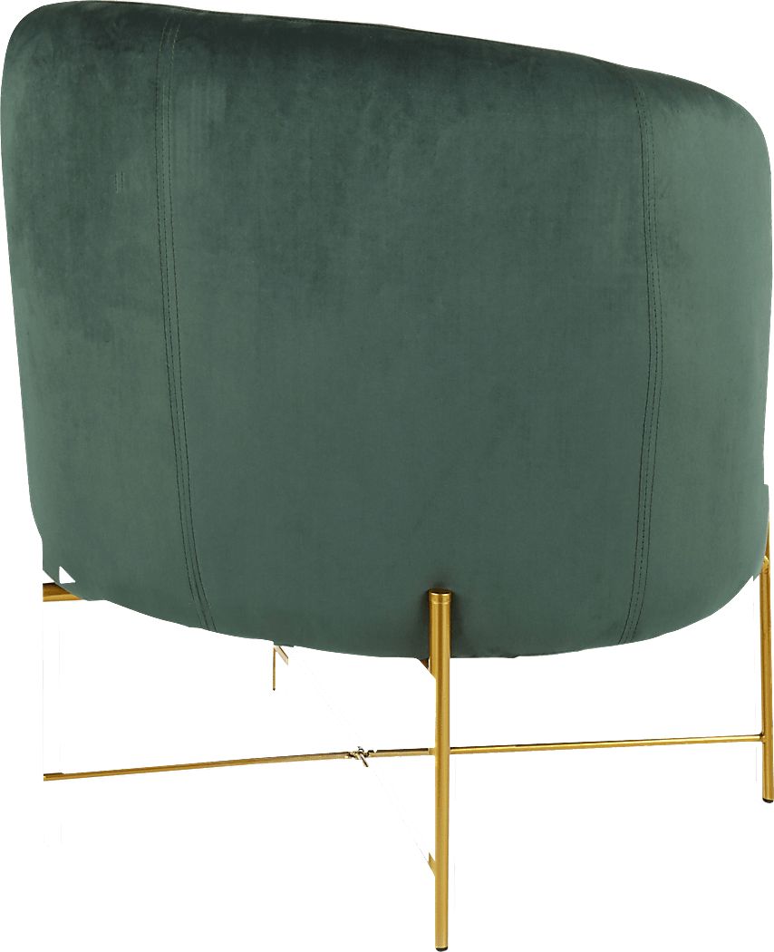 Chardan Green Accent Chair