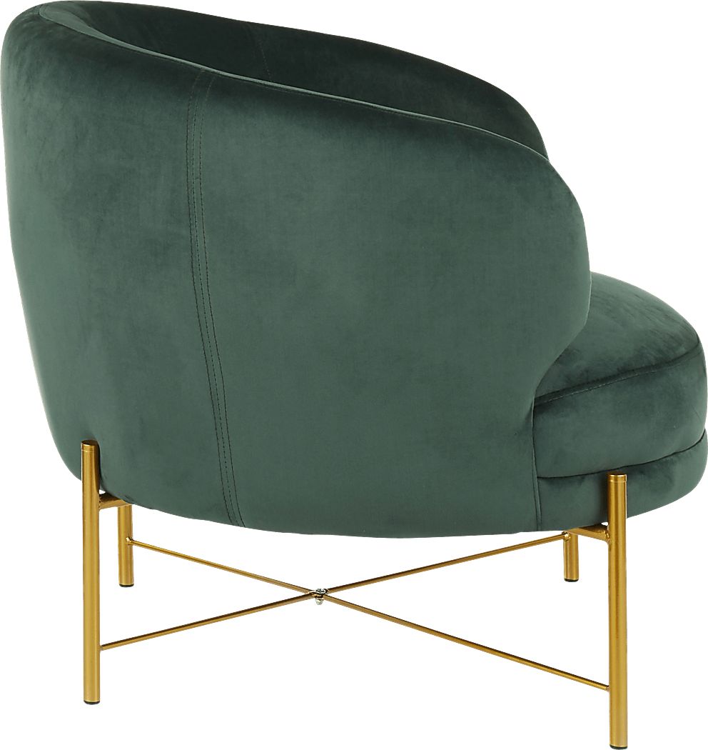Chardan Green Accent Chair