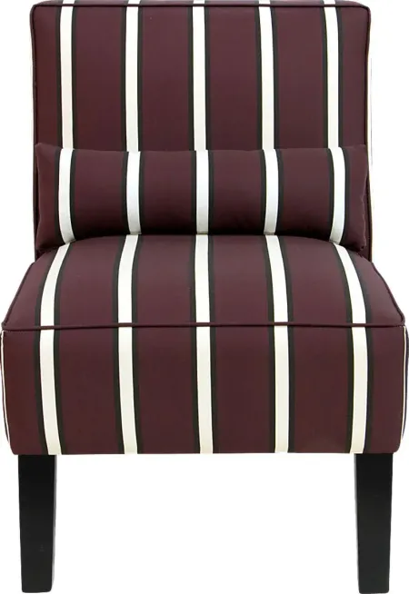 Avonte Brown Accent Chair