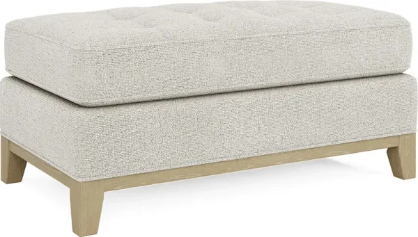 Fairmont Oyster Ottoman