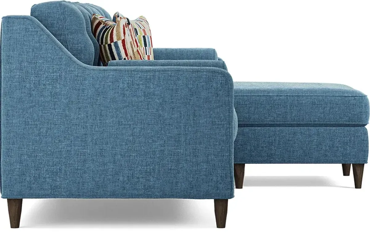 Hanover Ocean Chenille Chaise Sofa