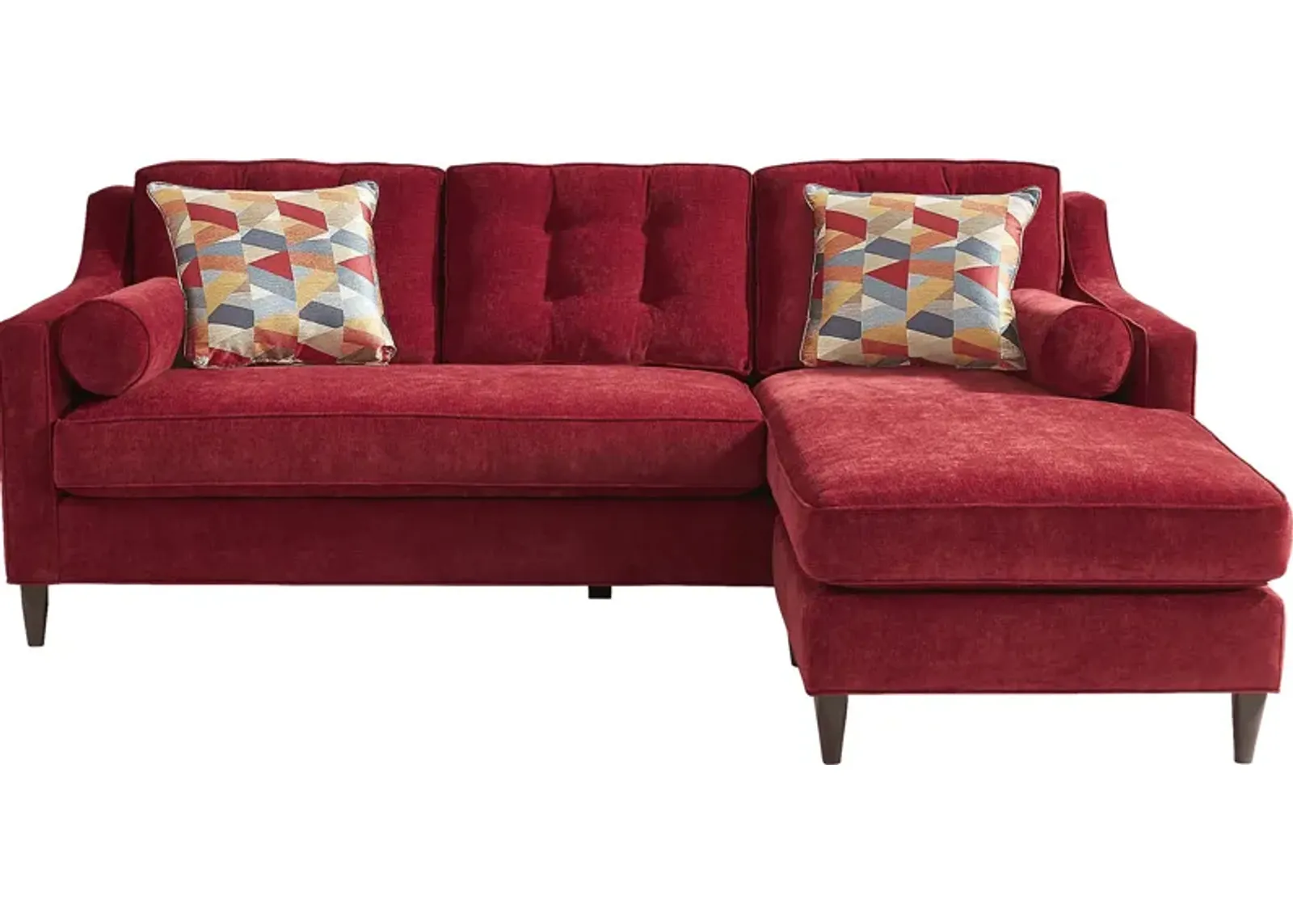 Hanover Ruby Chenille Chaise Sofa