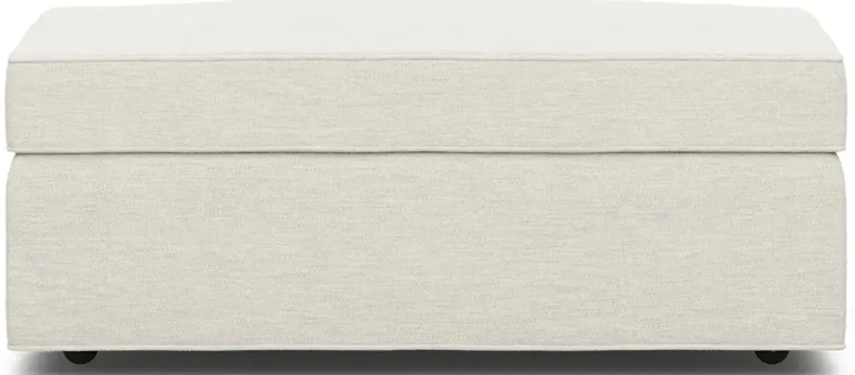 Bellingham Ivory Storage Ottoman