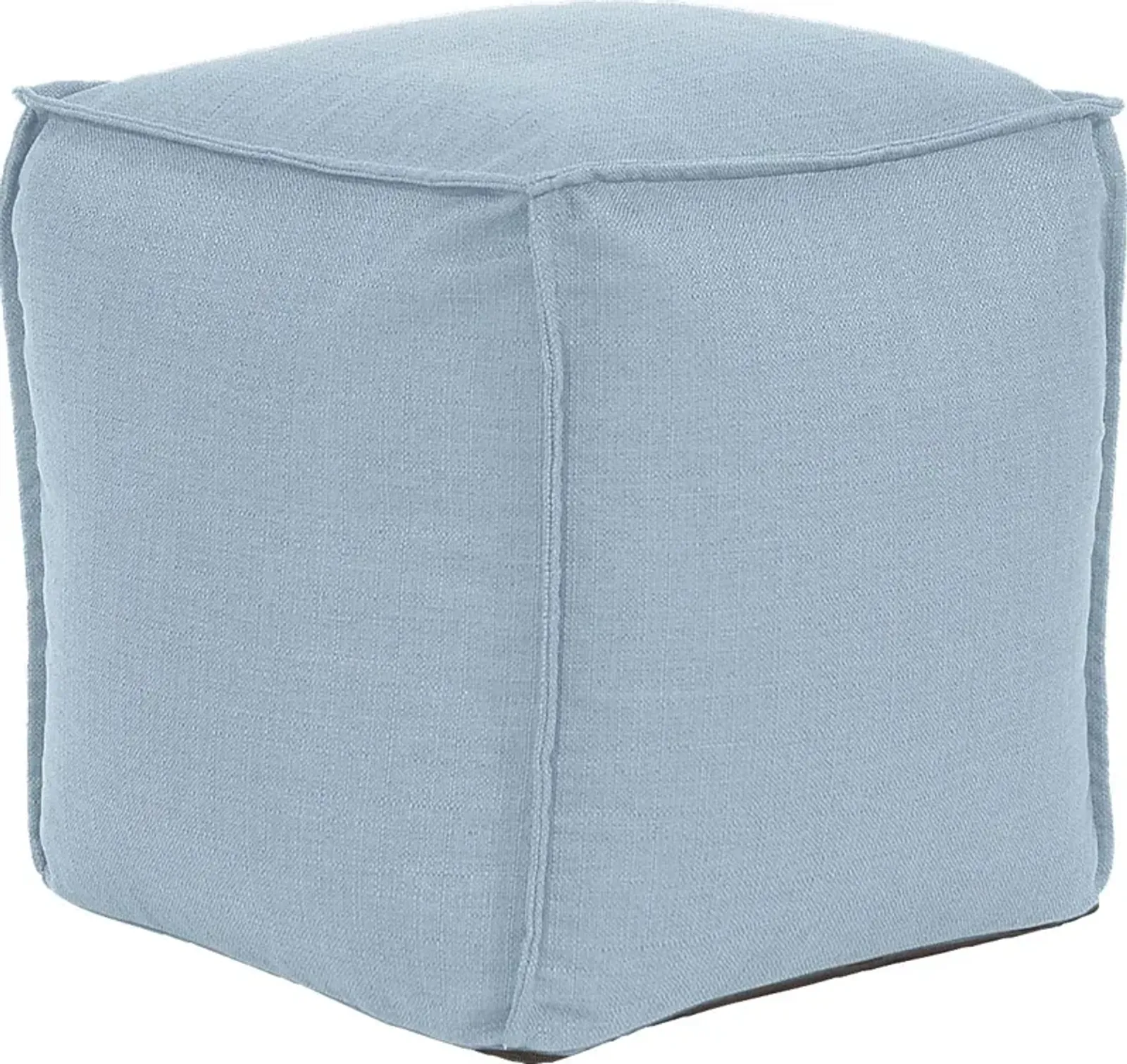 Olney Blue Pouf