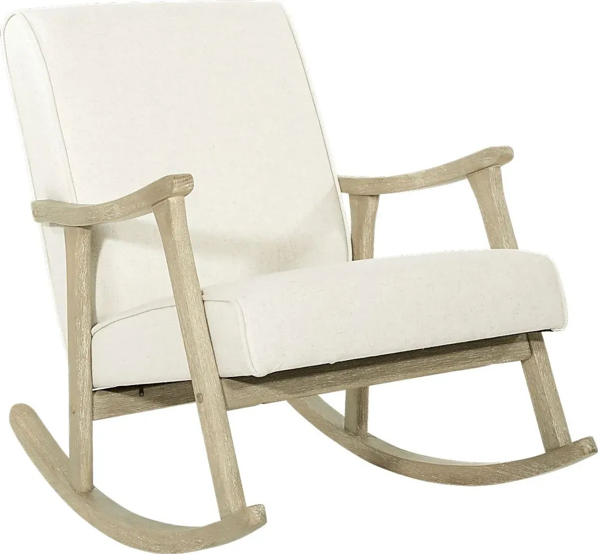 Glengyle White Light Wood Rocker