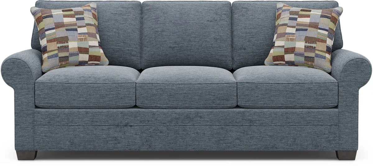 Bellingham Indigo Gel Foam Sleeper Sofa