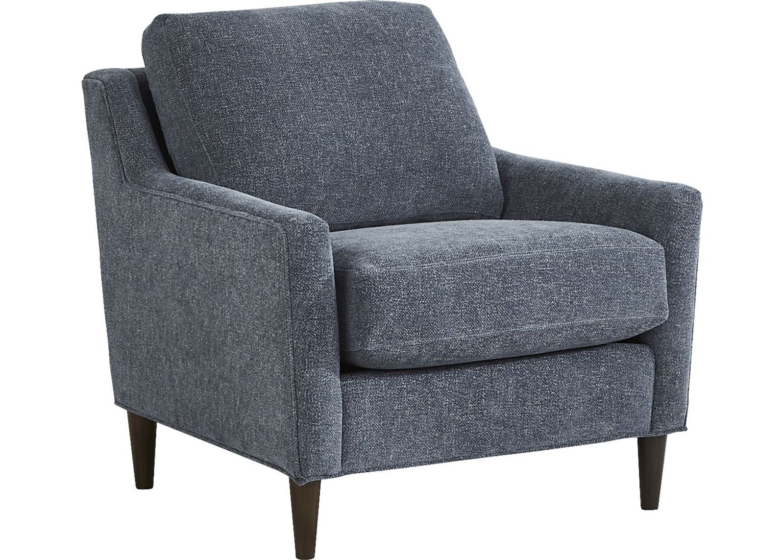 Soho Place Navy Accent Chair