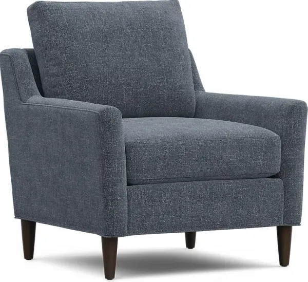 Soho Place Navy Accent Chair