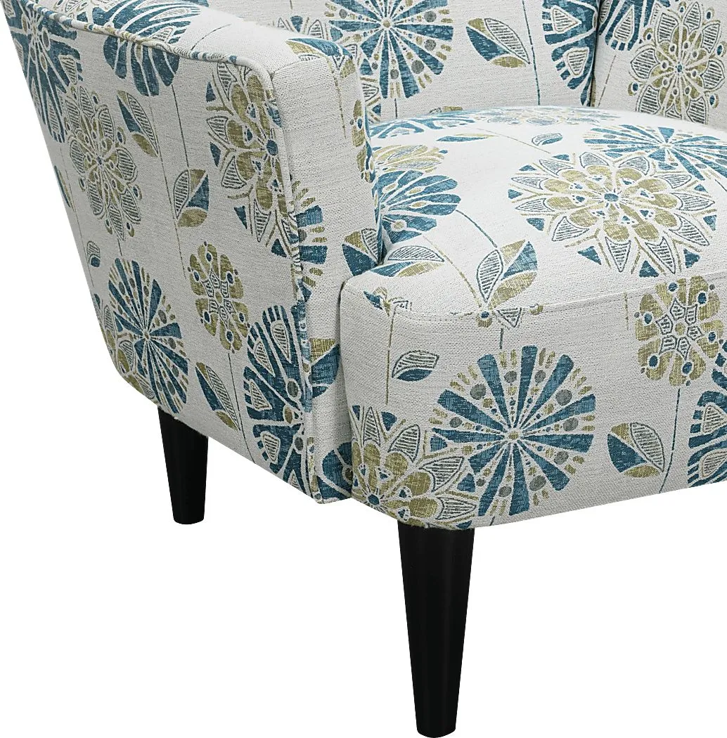 Desco Teal Accent Chair