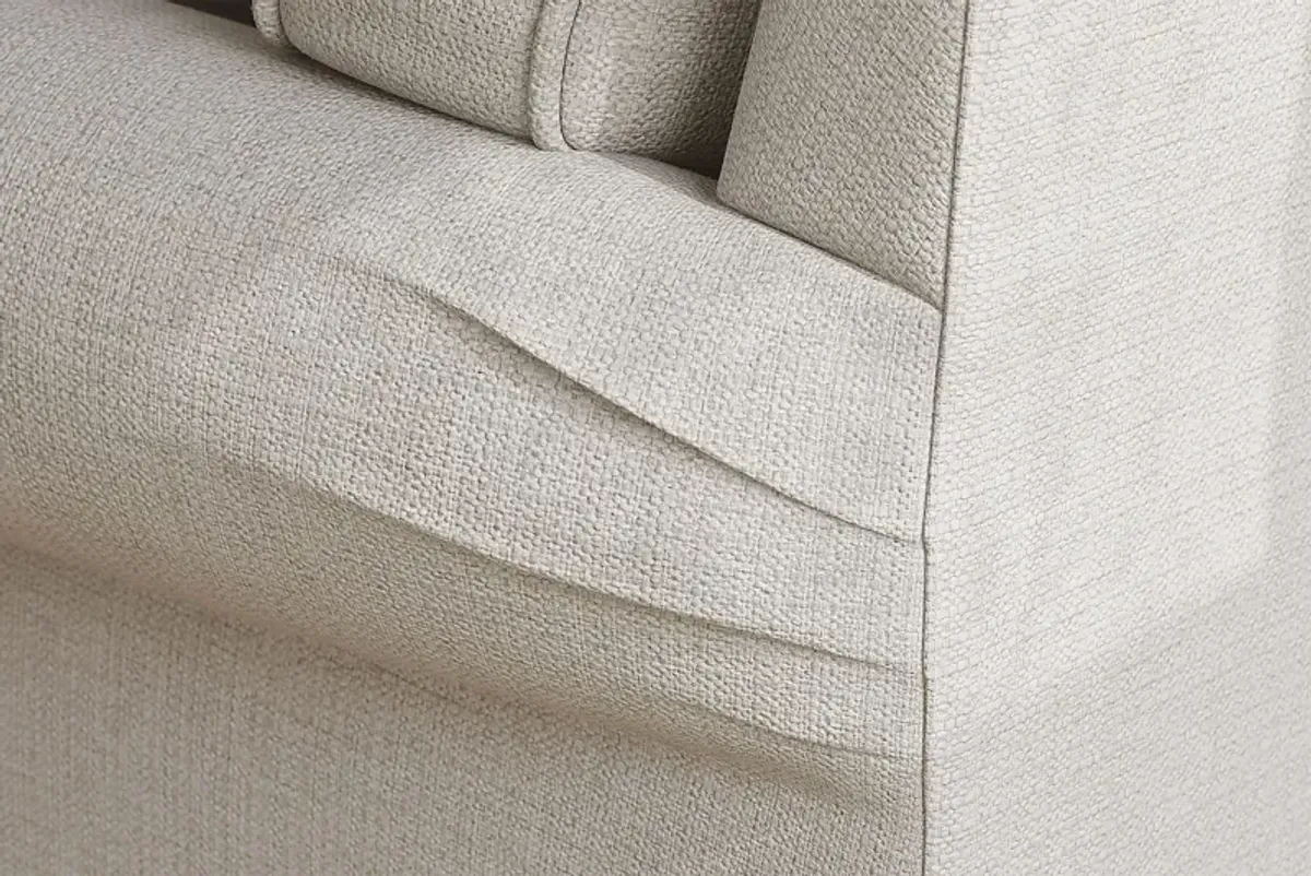 Bellingham Off-White Textured Gel Foam Sleeper