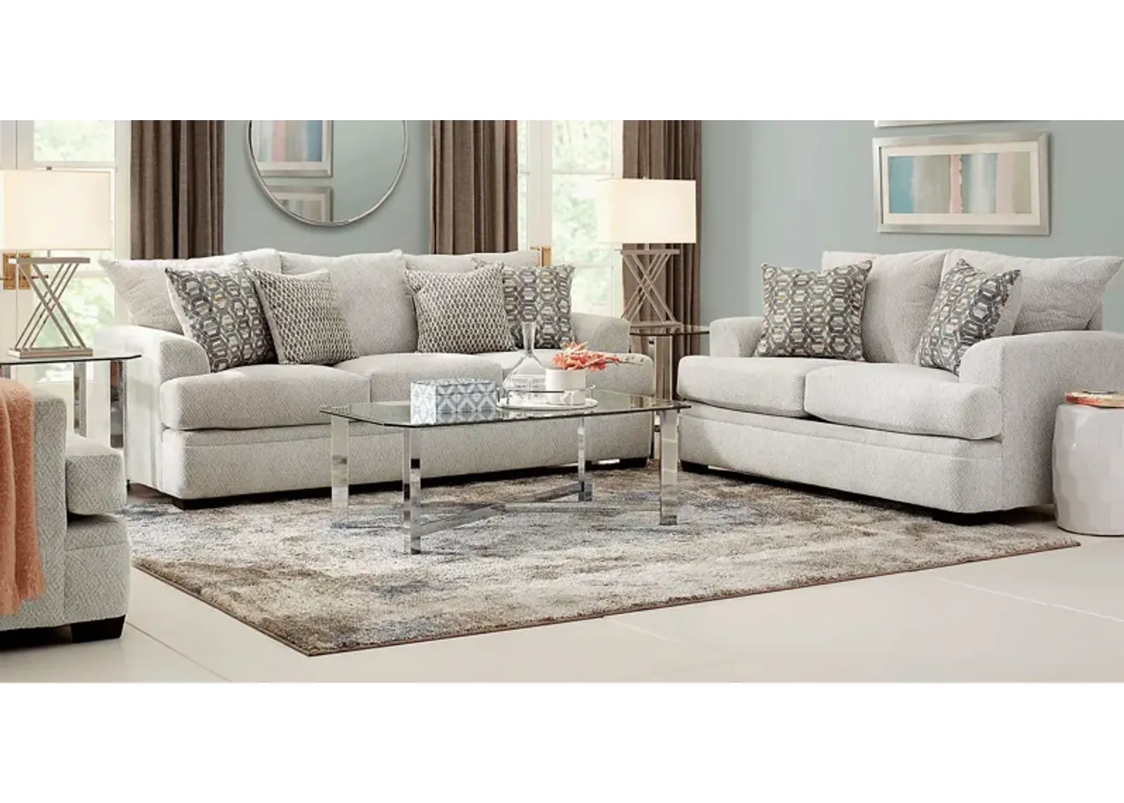 Blair Park Beige 5 Pc Living Room