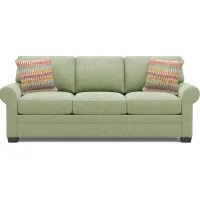 Bellingham Celadon Textured Chenille Gel Foam Sleeper Sofa