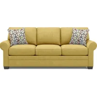 Bellingham Sunflower Textured Chenille Sleeper Sofa