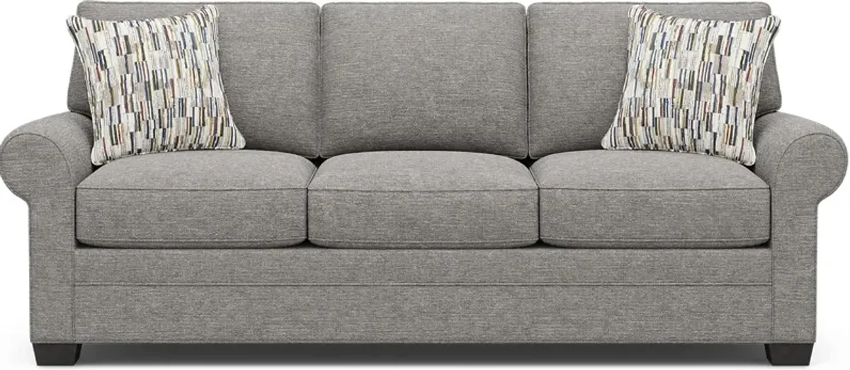 Bellingham Gray Textured Gel Foam Sleeper