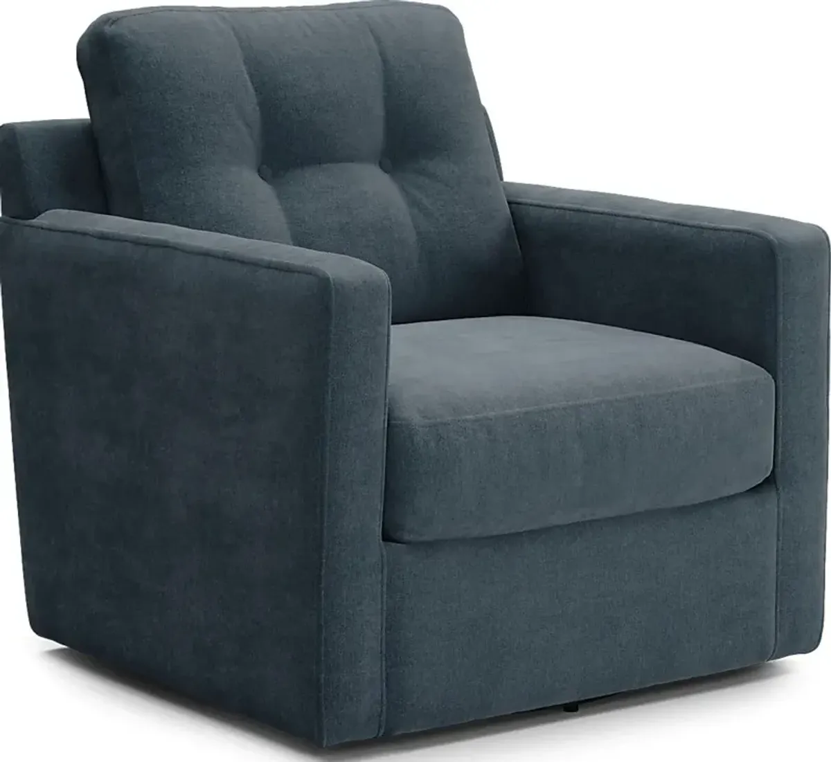 ModularOne Indigo Swivel Accent Chair