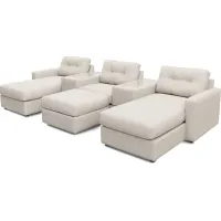 ModularOne Oyster 6 Pc Sectional