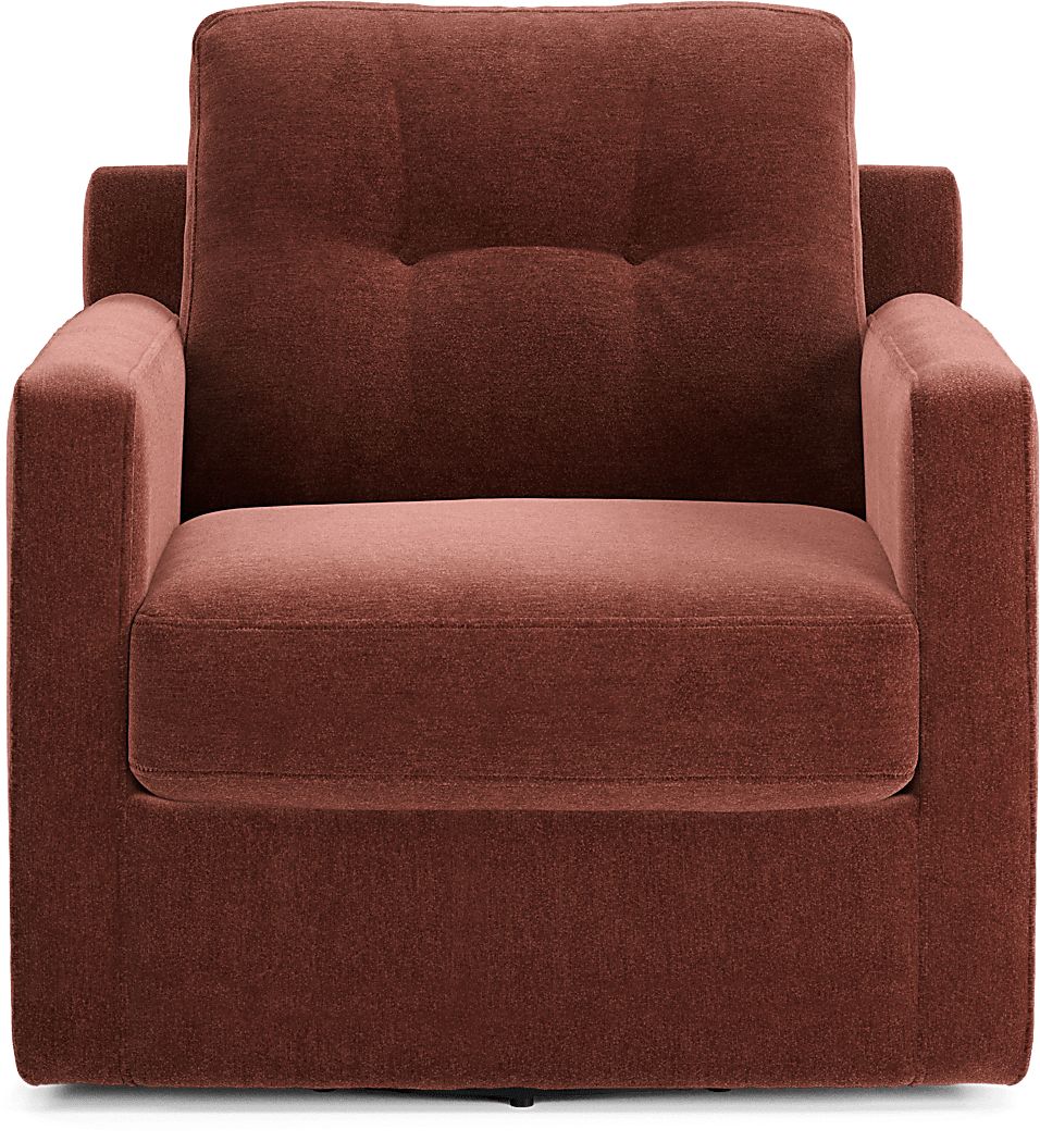 ModularOne Merlot Swivel Accent Chair