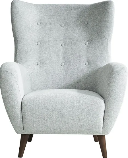 Happner Light Gray Accent Chair