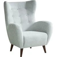 Happner Light Gray Accent Chair