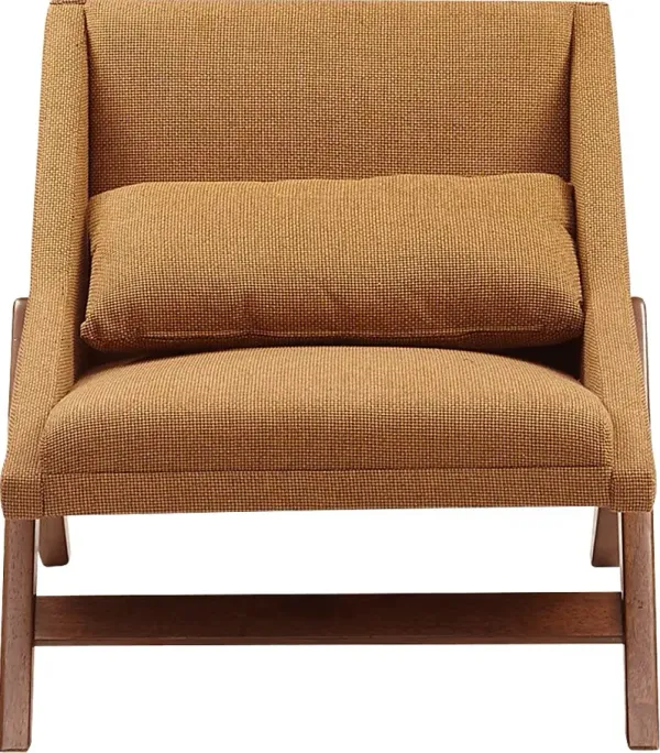 Boomerang Cove Yellow Accent Chair