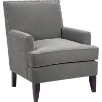 Aubinwood Gray Accent Chair