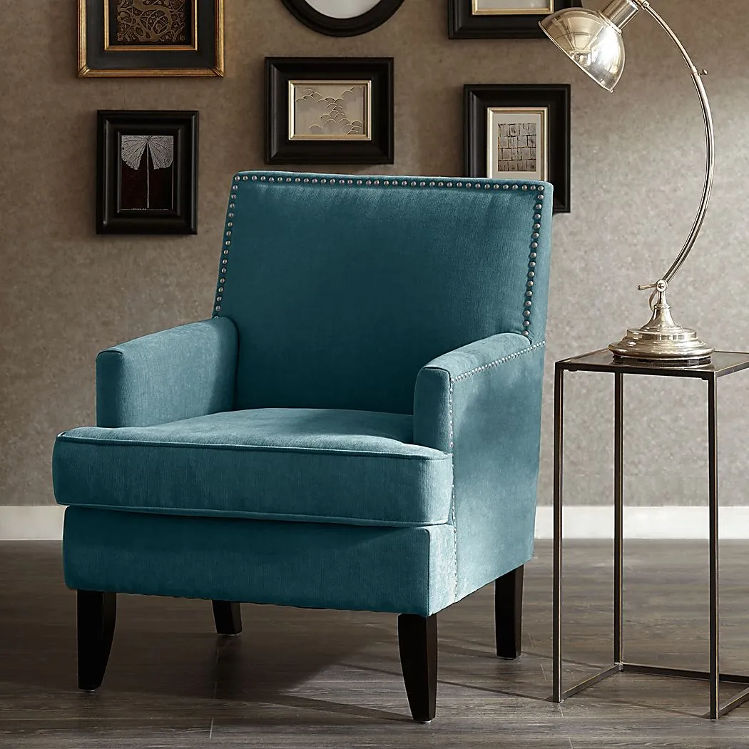 Aubinwood Blue Accent Chair