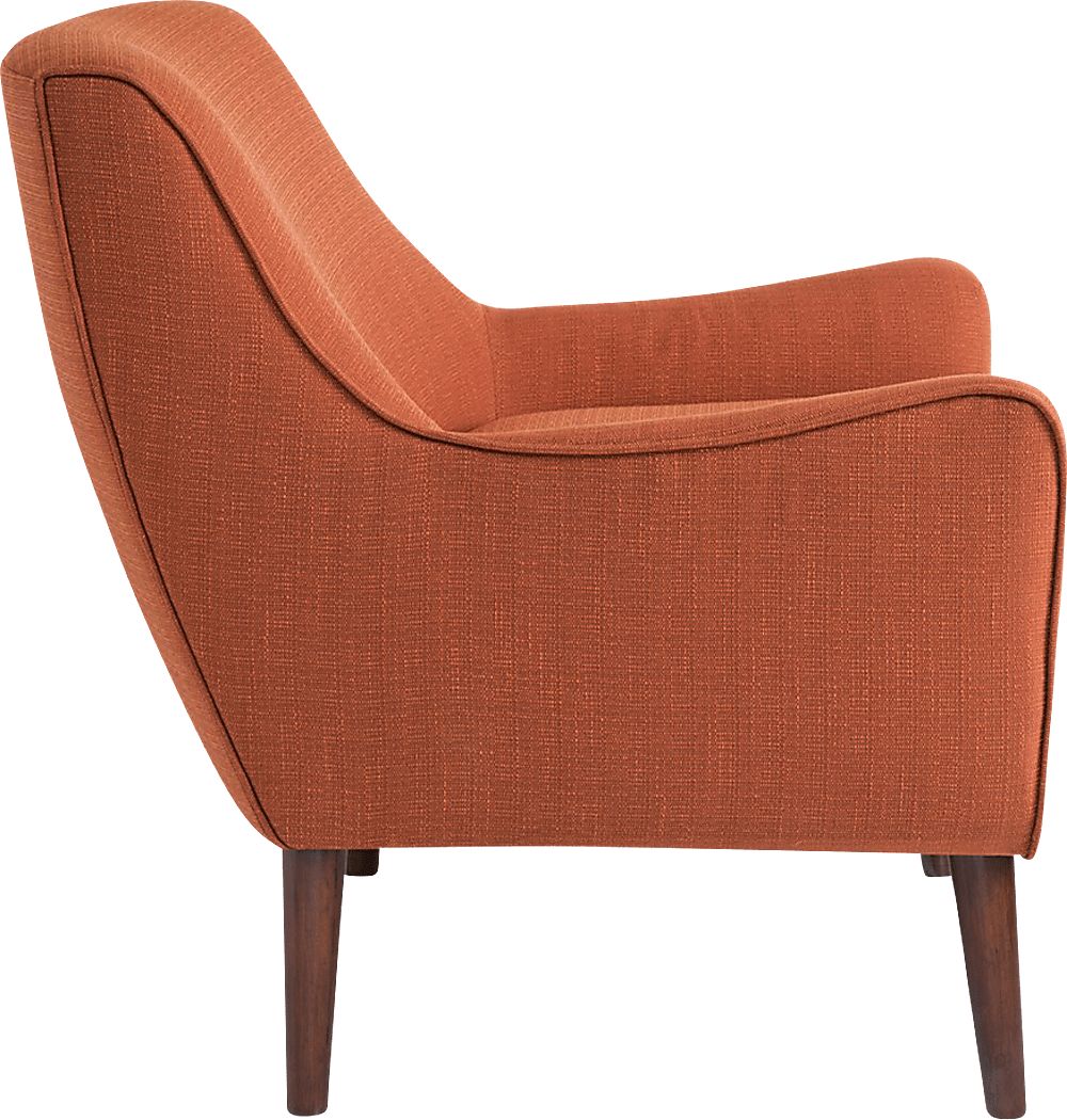 Frostwood Orange Accent Chair