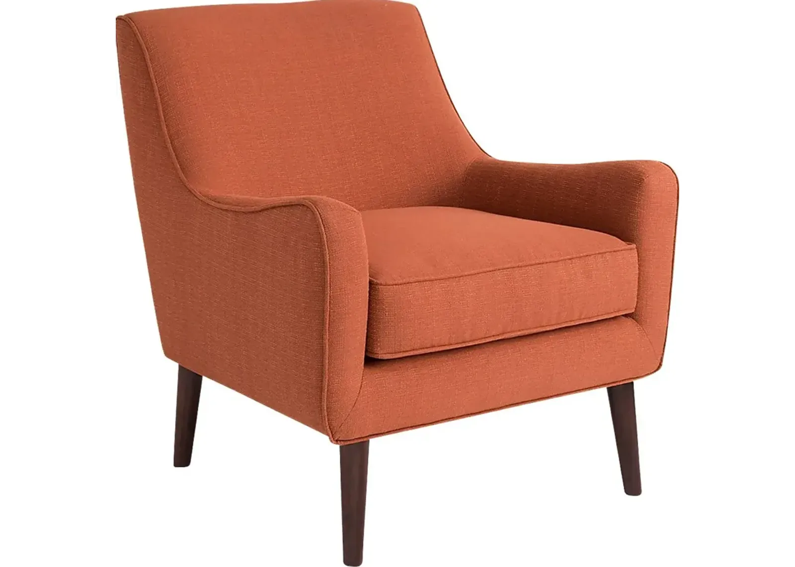 Frostwood Orange Accent Chair