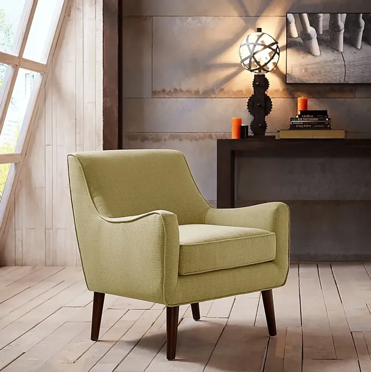 Frostwood Green Accent Chair