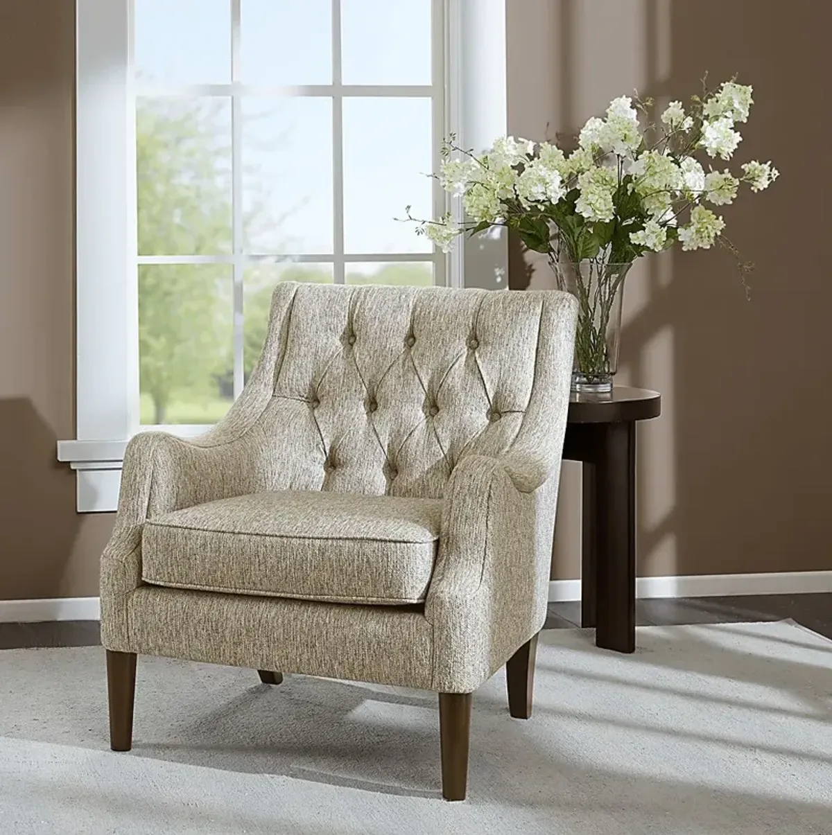 Parknoll Gray Accent Chair