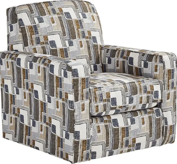 Dover Multi Swivel Accent Chair