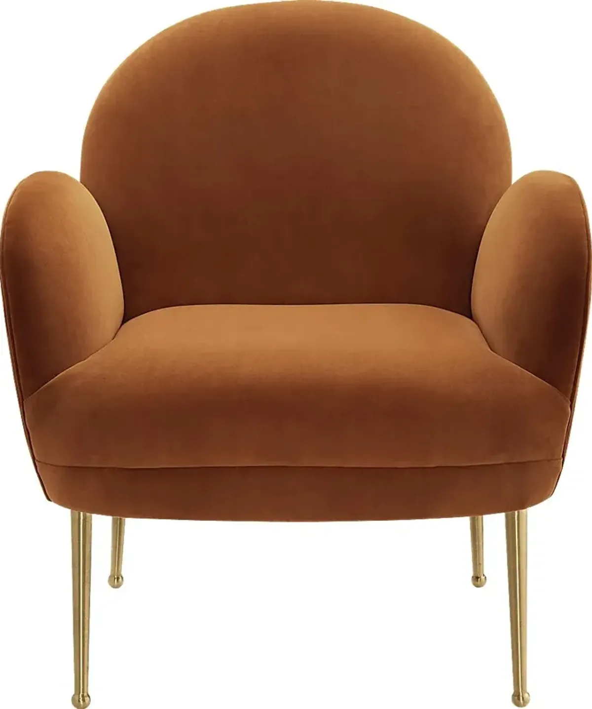 Baffi Cognac Accent Chair