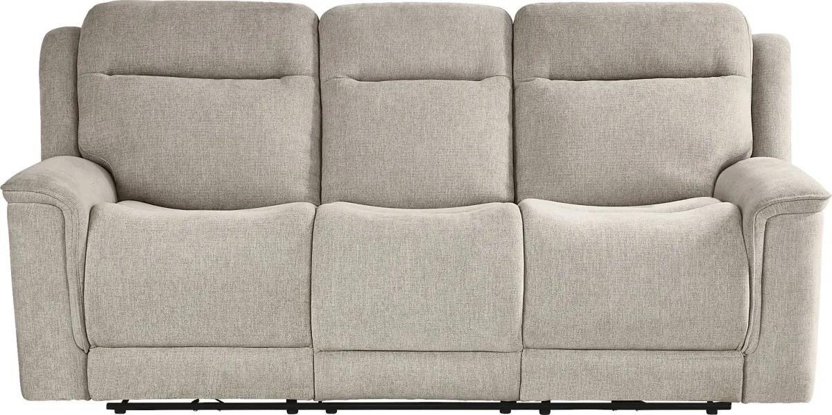 Meadow Park Cement 5 Pc Dual Power Reclining Living Room
