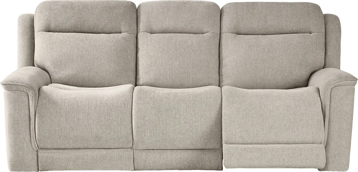 Meadow Park Cement 5 Pc Dual Power Reclining Living Room