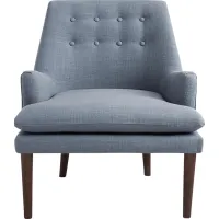 Foxshire Blue Accent Chair