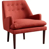 Foxshire Red Accent Chair
