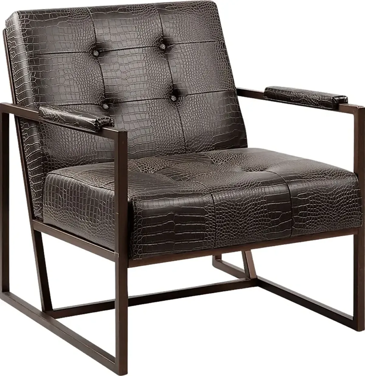 Dalark Brown Accent Chair