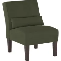 Sweet Plains Green Accent Chair